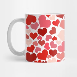 Hearts Design Mug